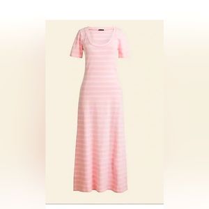 J Crew Knit MIDI Dress in stripe